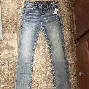Rock Revival Nancy Easy Straight Jeans - 27/33 NWT